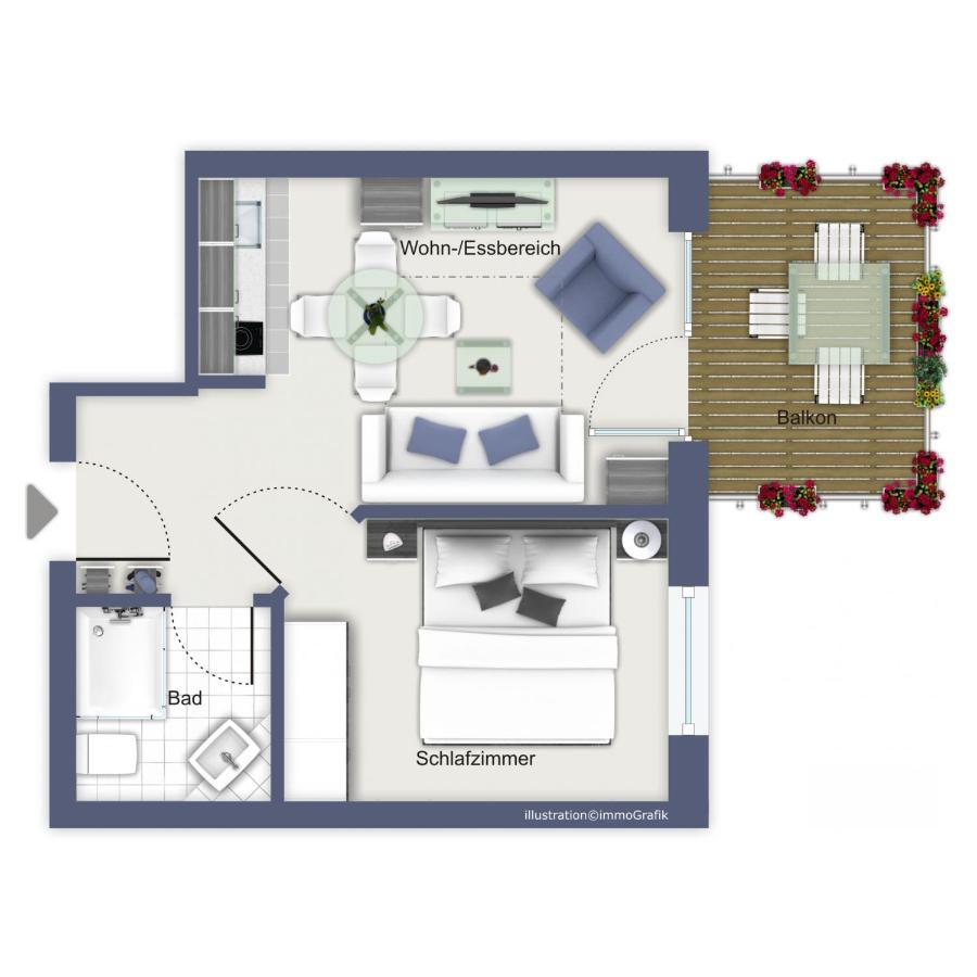 Strandstrasse 32 Wohnung 23 คูล็องสบอร์น ภายนอก รูปภาพ
